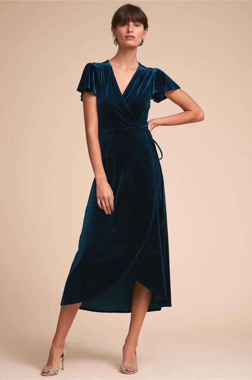 NWT❤️BHLDN Velvet Thrive Dress szM